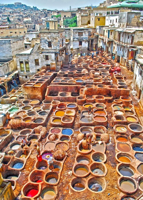 DAR DBAGH FES Morocco tannery_ 2